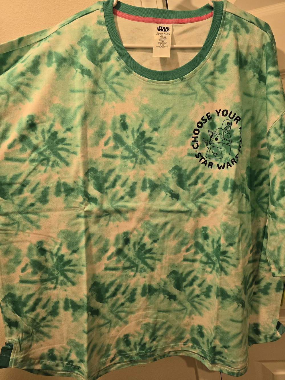 Star Wars Green Tie-Dye with Grogu